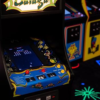 Amazon.com: Quarter Arcades Official Galaga 1/4 Sized Mini Arcade