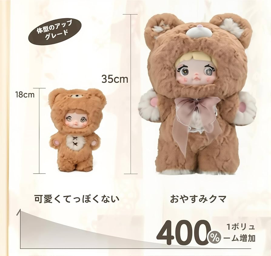 Amazon.co.jp: Nommi Good Night Bear 晚安小熊シリーズ ぬいぐるみ
