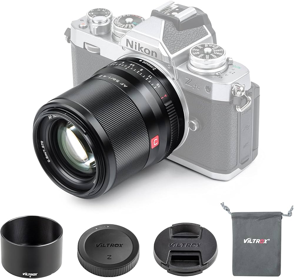 Amazon.co.jp: VILTROX 単焦点レンズ ニコンZマウント用 AF 56mm F1.4