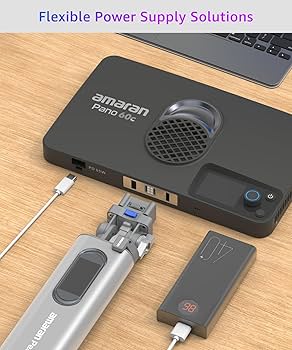 Amazon.com : amaran Pano 60c Kit,Compact 60W RGBWW Full Color