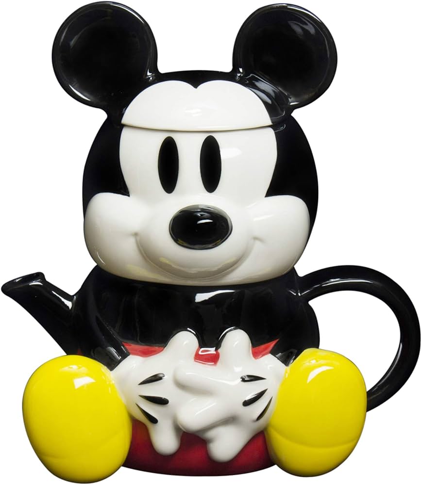 Amazon.com | Mickey Mouse T-4 one SAN1812 (set of cup and tea pot