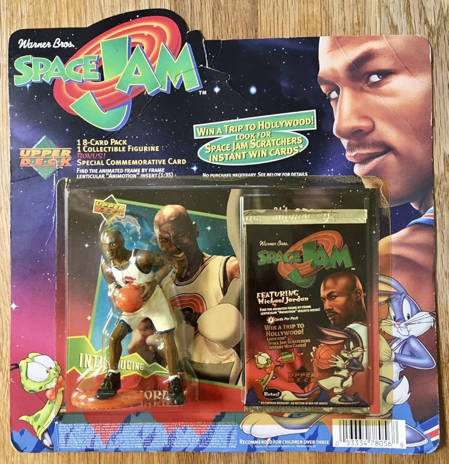 Amazon.co.jp: SPACE JAM Michael Jordan Figure Cards スペースジャム