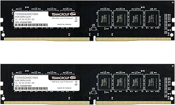 Amazon | TeamGroup Elite 16 GB ( 2 x 8gb ) ddr4 2400 MHz DIMM