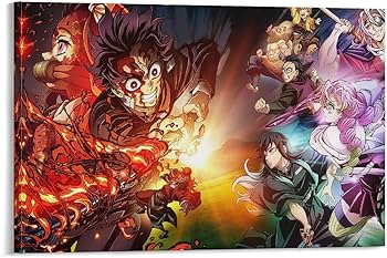 Amazon.co.jp: 鬼滅の刃 きめつのやいば 定番 人気 熱血アニメポスター