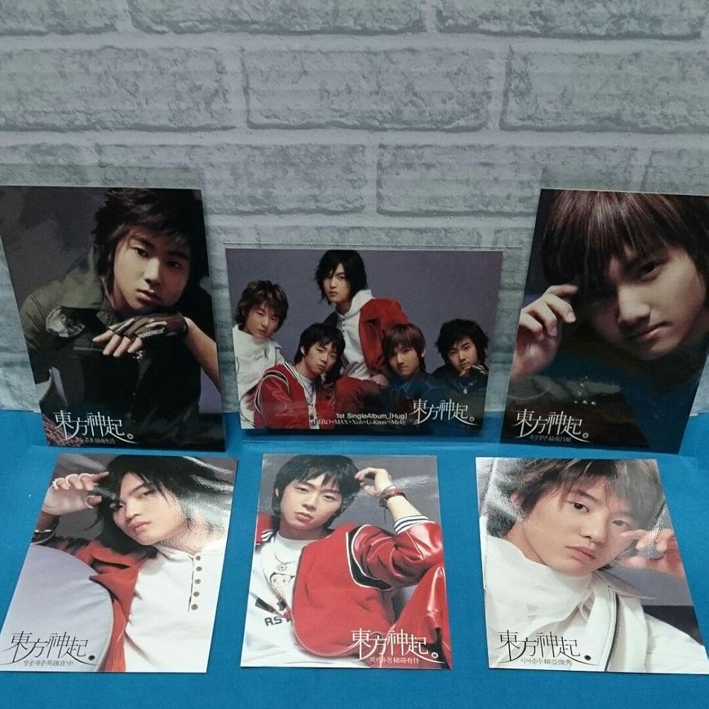 Amazon.co.jp: 東方神起＊レア＊韓国 HUG 発売記念ポストカードセット