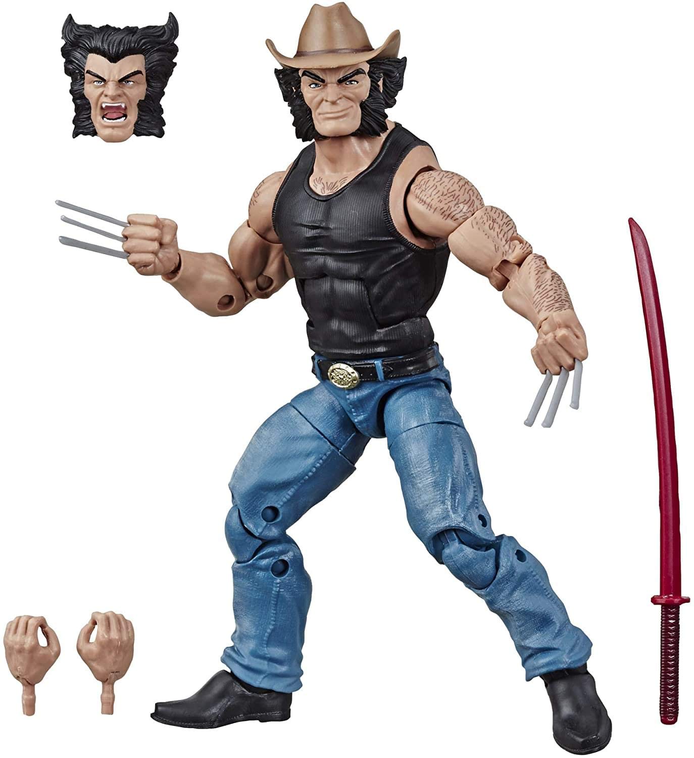 Amazon.com: Marvel Classic- Legends Logan (Hasbro E86125L0) : Toys