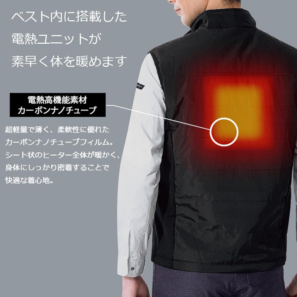 Amazon.co.jp: [ミドリ安全] ヒートファン バッテリー別売 防寒服