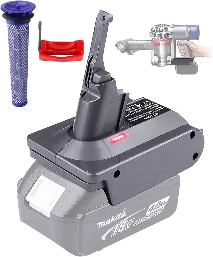 Amazon.co.jp: ダイソンV8用バッテリーアダプター コードレス掃除機