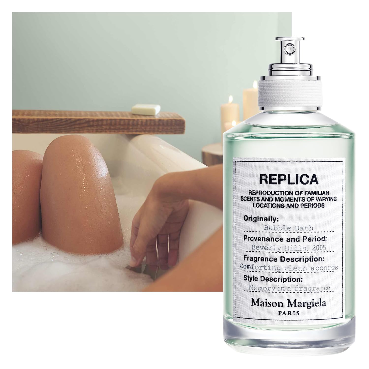 Amazon.co.jp: Maison Margiela Replica Eau De Toilette Bubble Bath