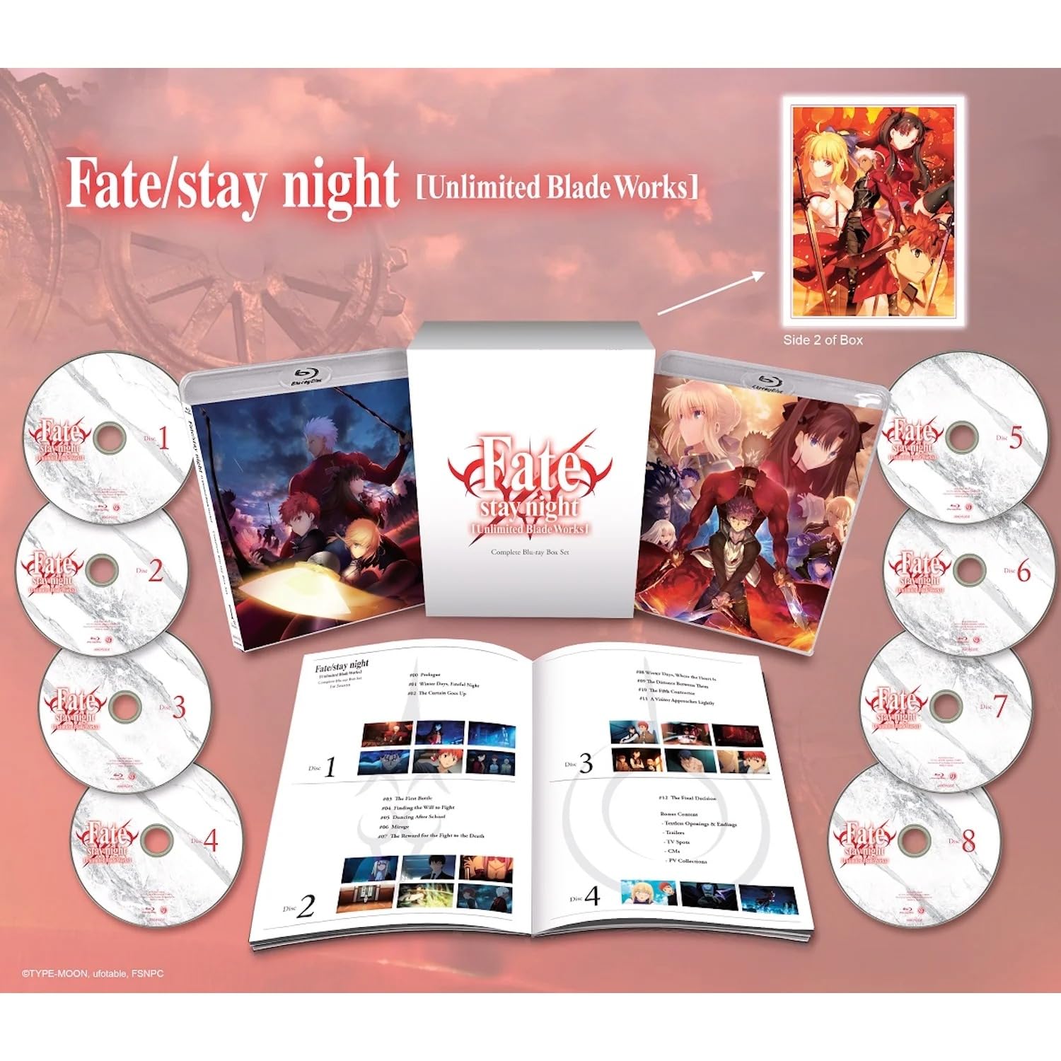 Fate/stay night [Unlimited Blade Works] Complete Box Set Blu-ray