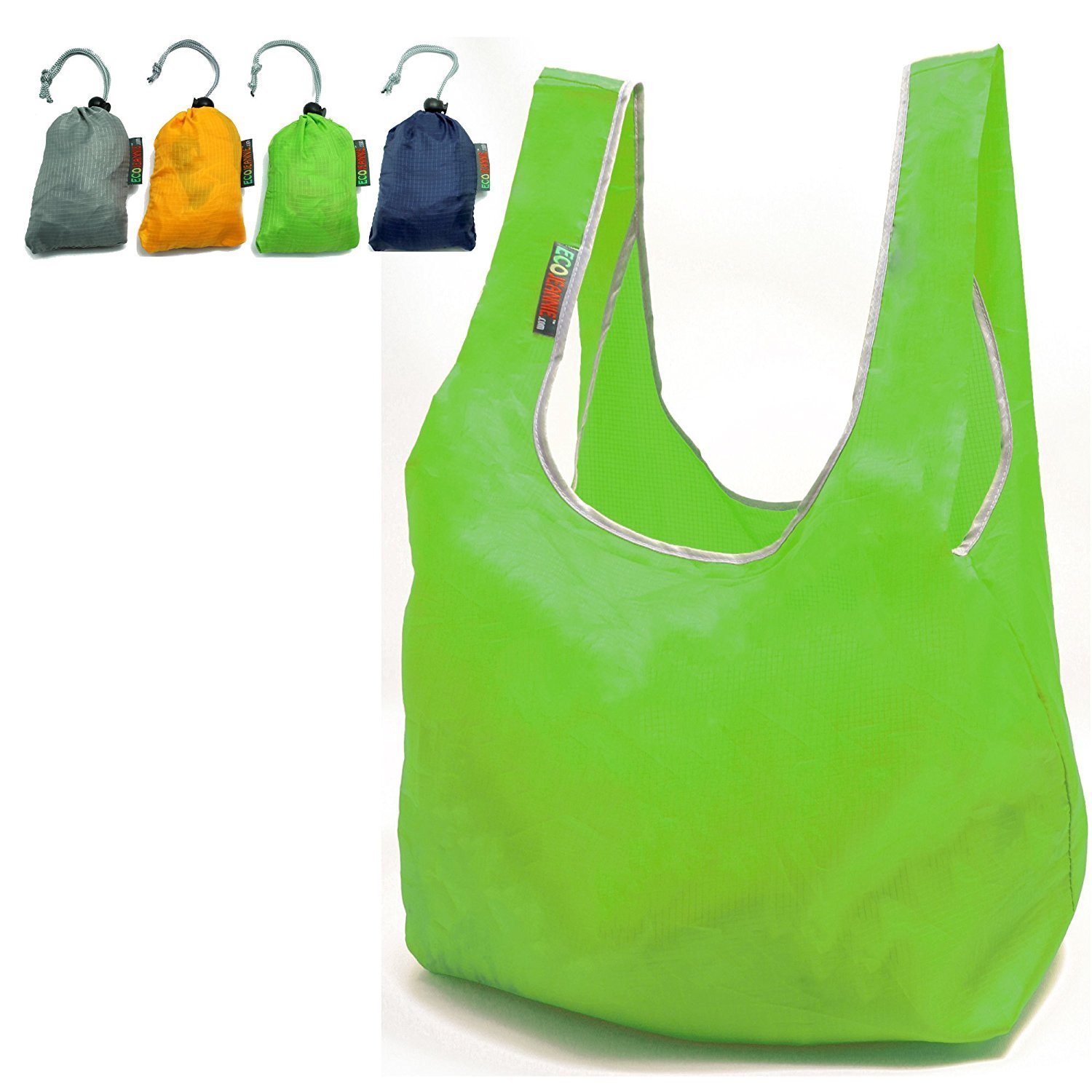 Amazon.com: EcoJeannie Ripstop Nylon Reusable Grocery Bag
