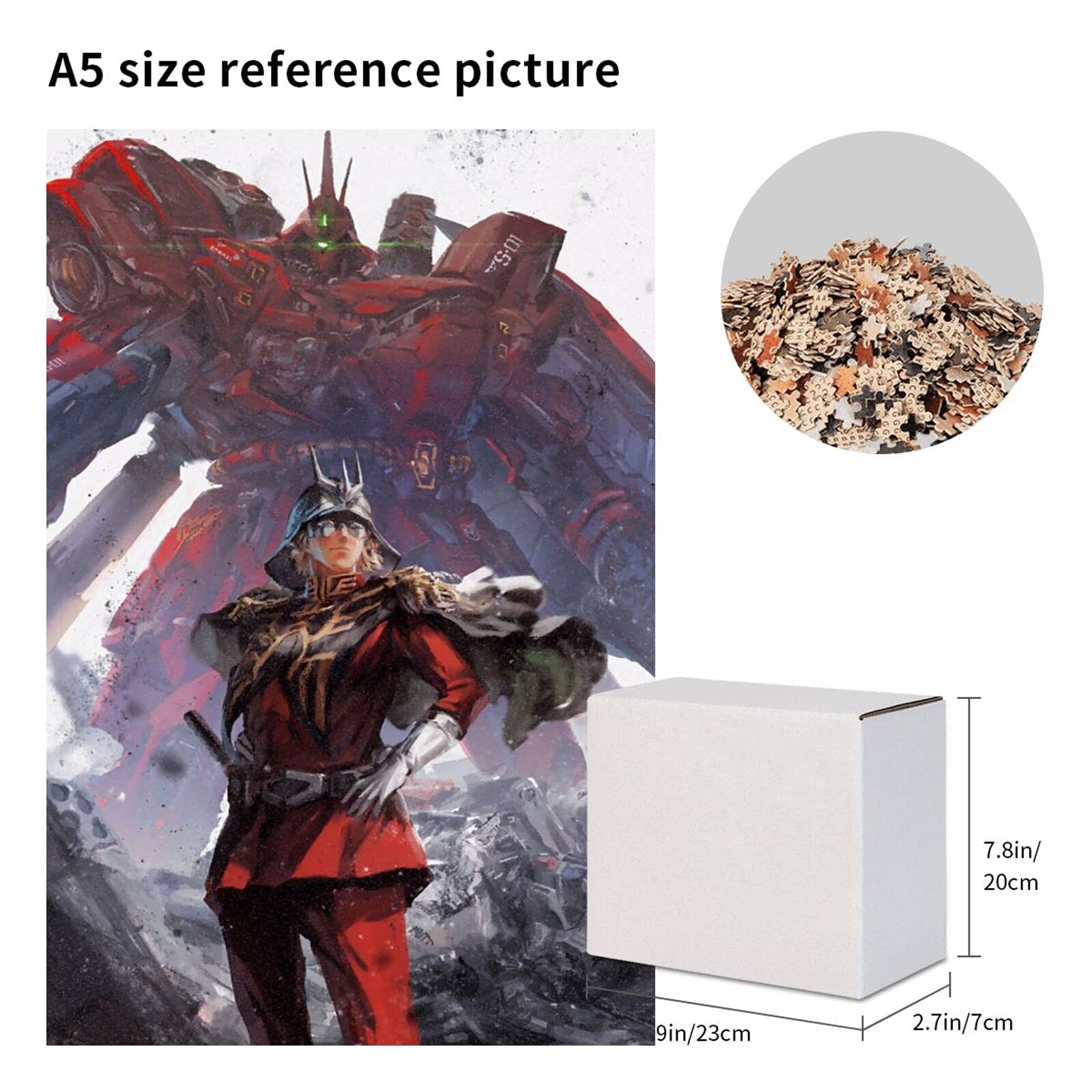 Amazon | 1000ピース ジグソーパズル ネオ ジオンガンダム シャア 木製