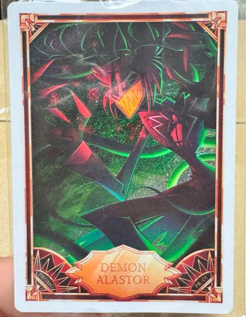 Amazon.co.jp: HAZBIN HOTEL TRADING CARDS DEMON ALASTOR FJKD : おもちゃ