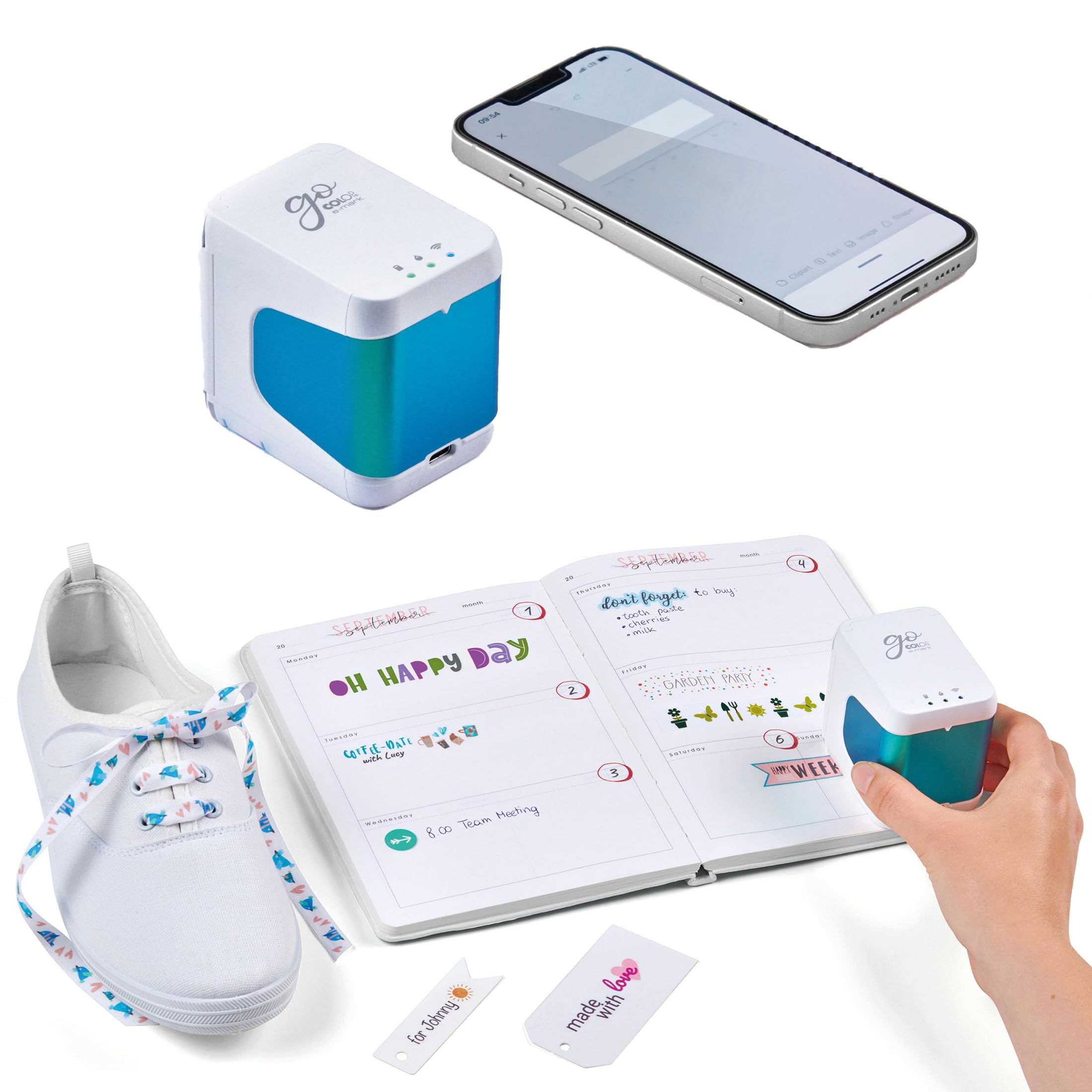 Amazon.co.jp: Colop e-Mark Go ラベルライター モバイルプリンター