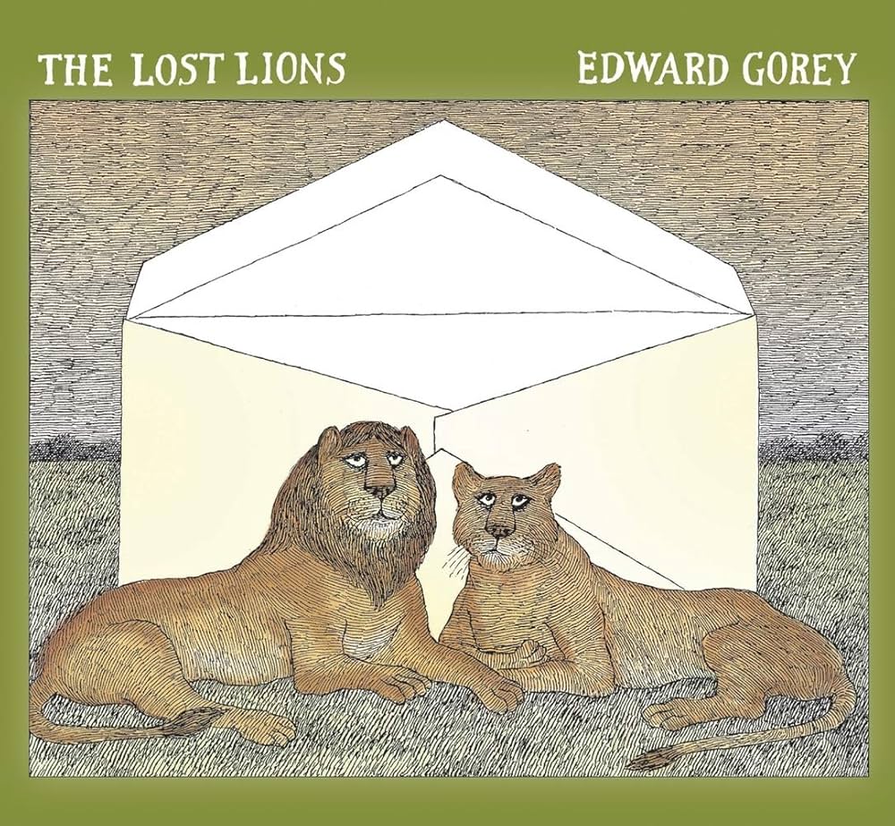 The Lost Lions: Gorey, Edward: 9780764959578: Amazon.com: Books