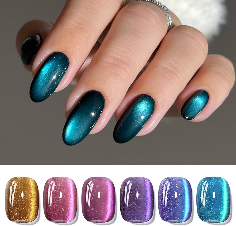 Amazon.co.jp: BORN PRETTY マグネットネイル 6色セット マグネット