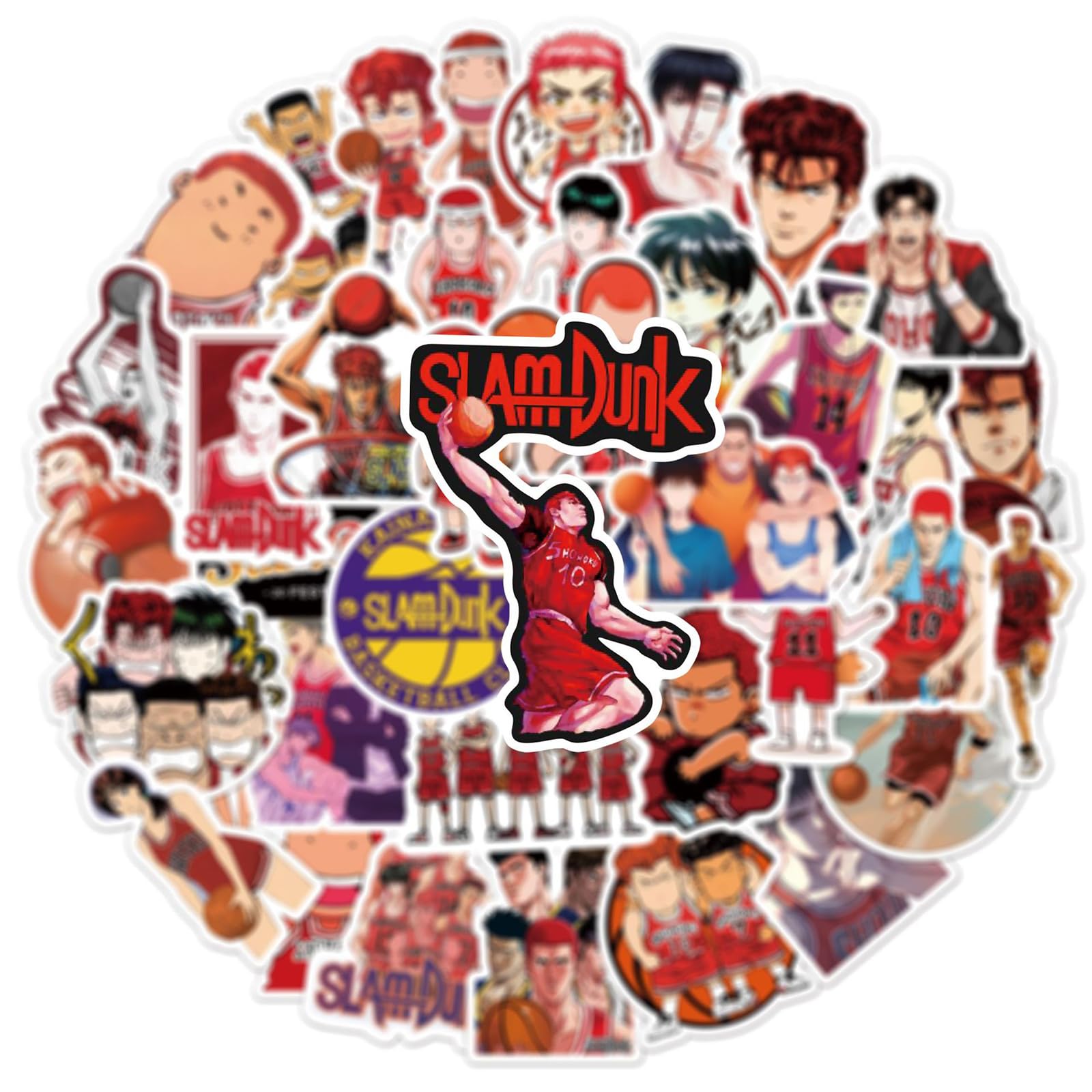 Amazon.co.jp: Forスラムダンク ステッカーセット50枚 おしゃれアニメ