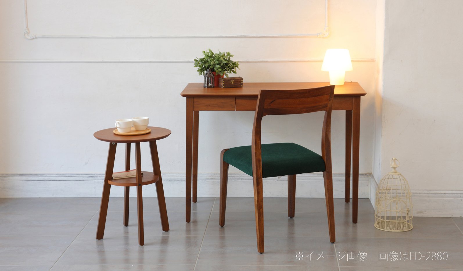 Amazon｜あずま工芸 ディオーネ ウッドデスク 幅100cm 引出し付