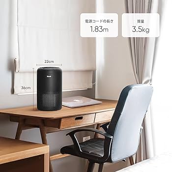 Amazon.co.jp: Levoit (レボイト) 空気清浄機 20畳 小型 静音 お休み