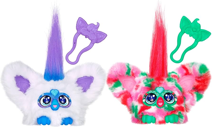 Amazon.com: FURBY Furblets 2 Pack of Holiday Mini Friends Pep-Mint