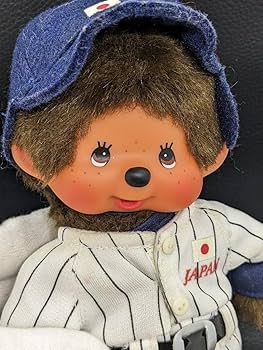 Amazon.co.jp: アンティークおさるの モンチッチ 30周年 限定 野球