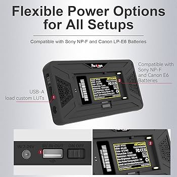 Amazon.com: Portkeys PT5 II Camera Monitor Touchscreen DSLR Field