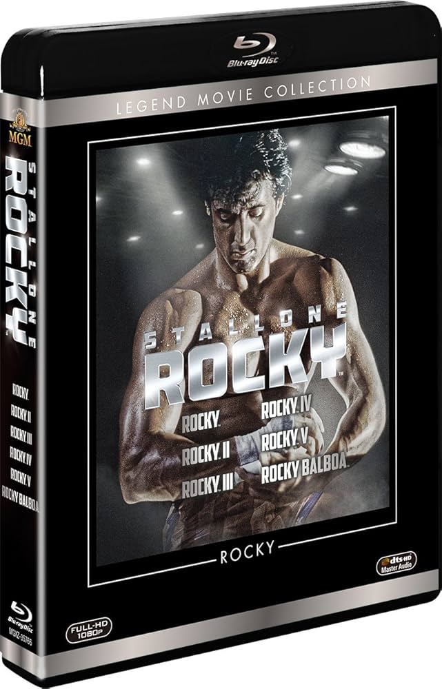 Amazon.co.jp: ロッキー ブルーレイコレクション(6枚組) [Blu-ray