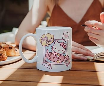 Amazon.com: Silver Buffalo Sanrio Hello Kitty Let'S Go Travel