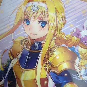 Amazon.co.jp: SAO原作絵 アリスA4クリアファイルソードアートabec