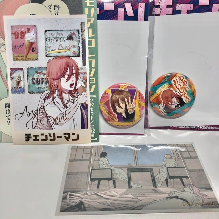 Amazon.co.jp: チェンソーマン コレクション缶バッジ メモリアル