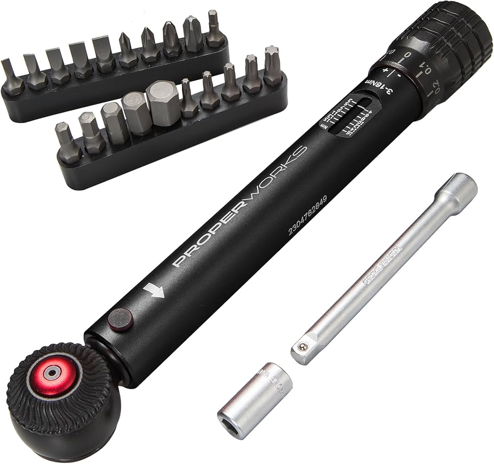 Amazon | PROPER WORKS トルクレンチ セット 差込角6.35mm (1/4インチ