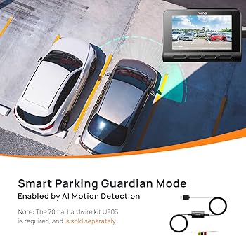 Amazon.com: 【A810 Dash Cam + 64GB Micro SD Card + UP05 Hardwire