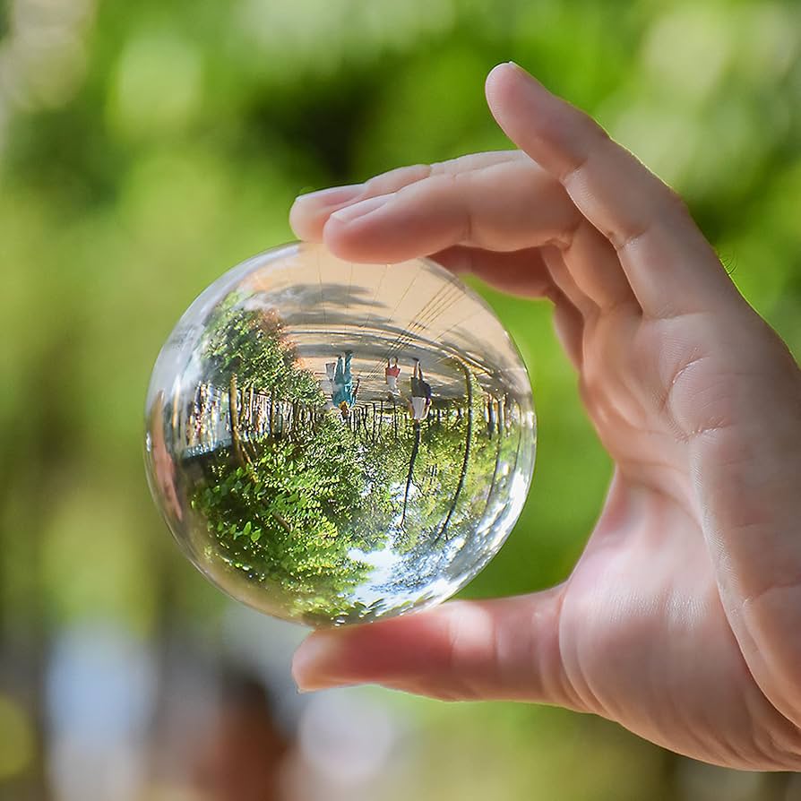 Amazon.co.jp: MerryNine マジック クリスタルボール 70mm 無色透明