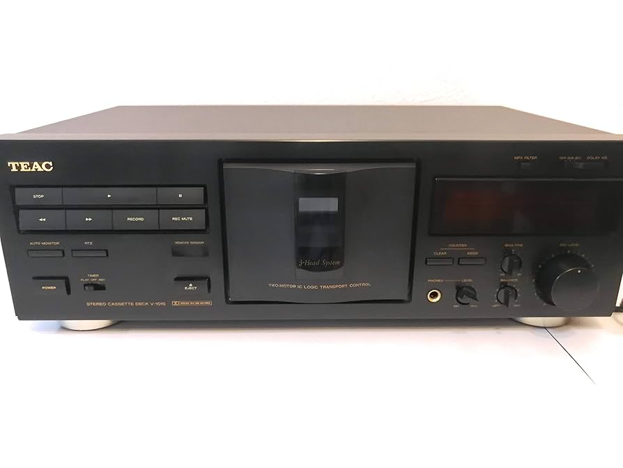 オーバーホール品TEAC カセットデッキ「V-1050」再生・録音動作OK