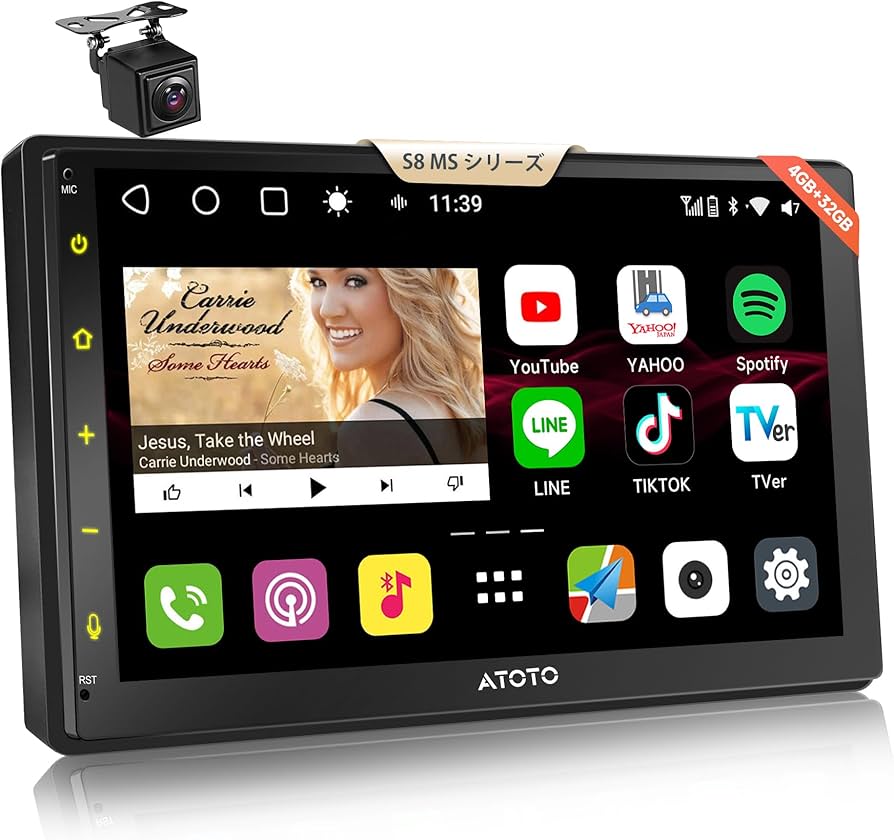 Amazon.co.jp: ATOTO S8 MS Android ナビ 2DIN ディスプレイオーディオ