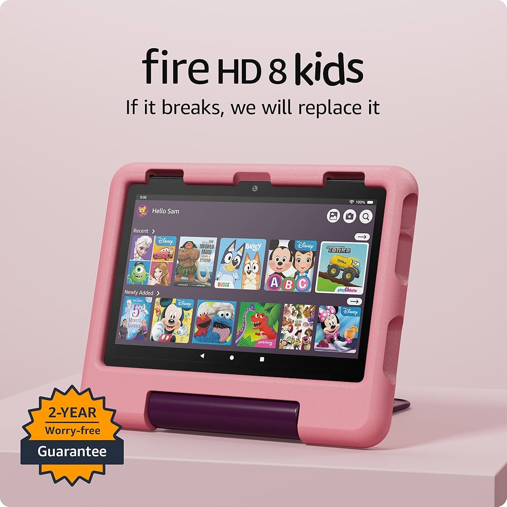 Amazon.com: Amazon Fire HD 8 Kids tablet (newest model), ages 3-7