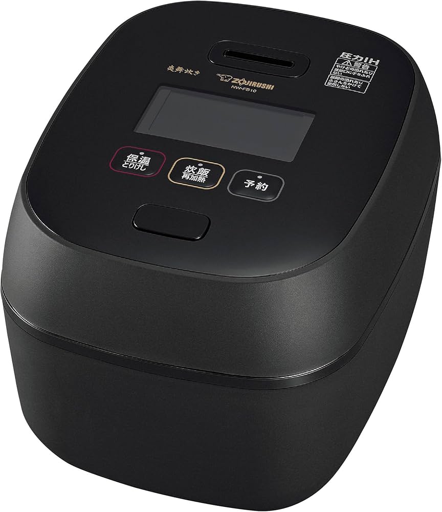 Amazon | 象印マホービン 炊飯器 5.5合 黒釉 NW-FB10-BZ | 象印