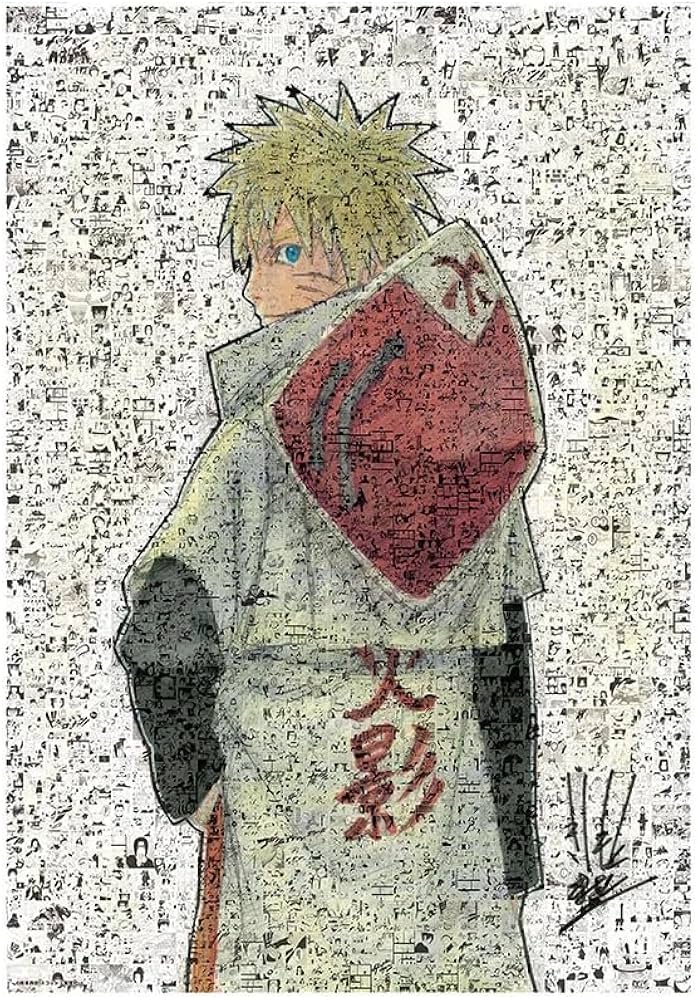 NARUTO 激突ナルト対サスケパズル 1000ピース【完成品額縁付き