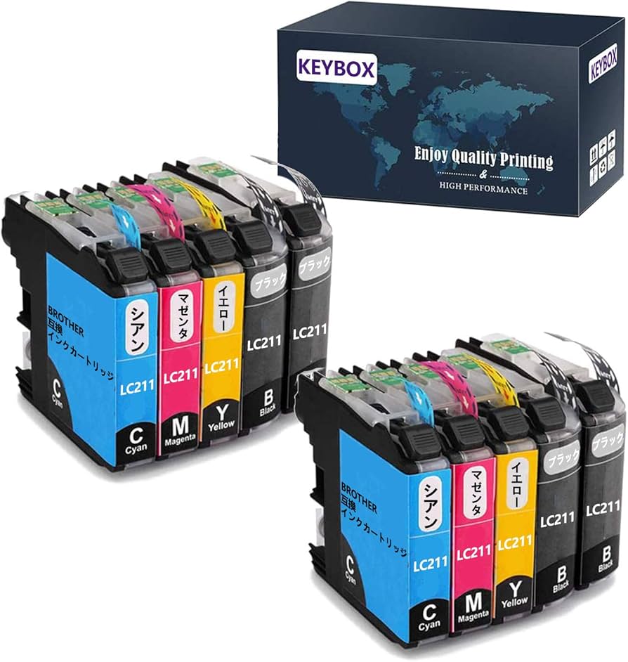 Amazon.co.jp: Brother用 ブラザー LC211-4PK LC-211 インク