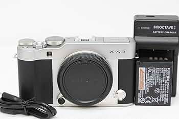 Amazon | 富士フイルム ミラーレス一眼カメラ X-A3本体のみ (シルバー