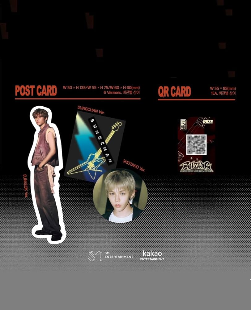 Amazon｜ライズ RIIZE - 1st Mini Album Riizing Photo Pack version