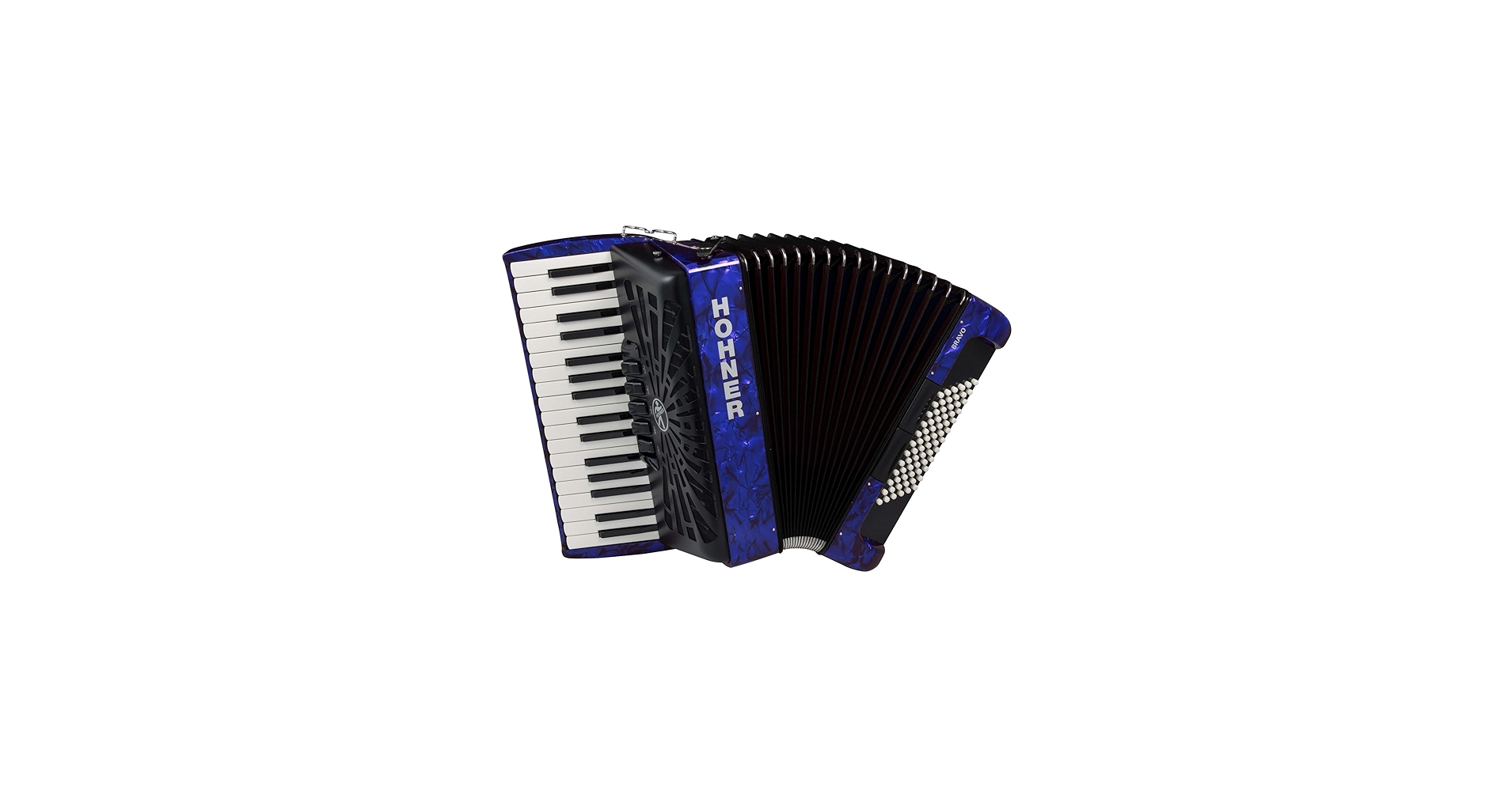 Amazon.com: Hohner Bravo III 72 Chromatic Piano Key Accordion