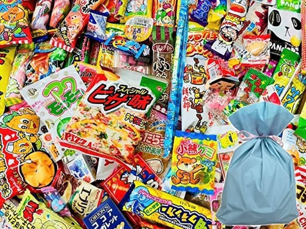 Amazon.co.jp: 【カストマ―】 駄菓子120点セット オリジナルステッカー