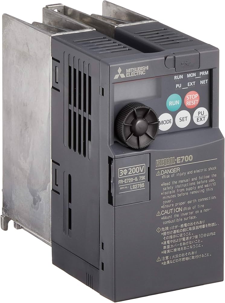 Amazon | 三菱電機 汎用インバータ FREQROL-E700 FR-E720-0.75K | 電磁