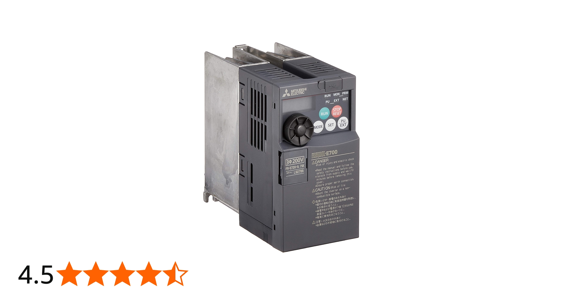 Amazon | 三菱電機 汎用インバータ FREQROL-E700 FR-E720-0.75K | 電磁