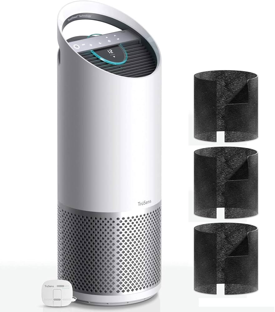 Amazon | TruSens 空気清浄機 UV除菌 ウイルス 花粉 脱臭 43畳