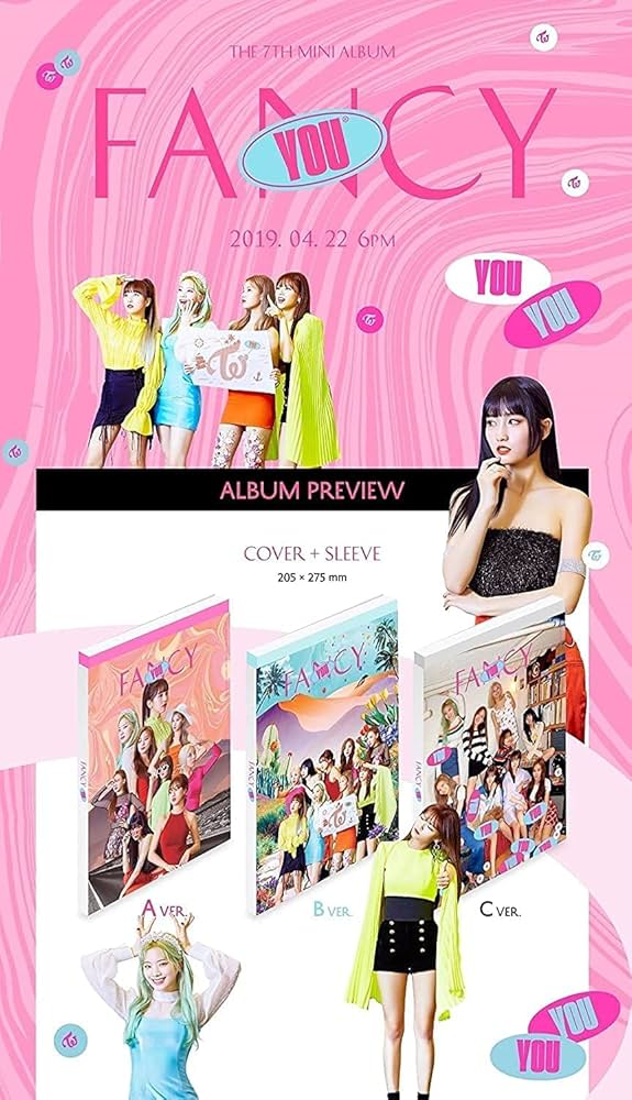 Amazon.com: TWICE - Fancy You (7th Mini Album) Album+Extra