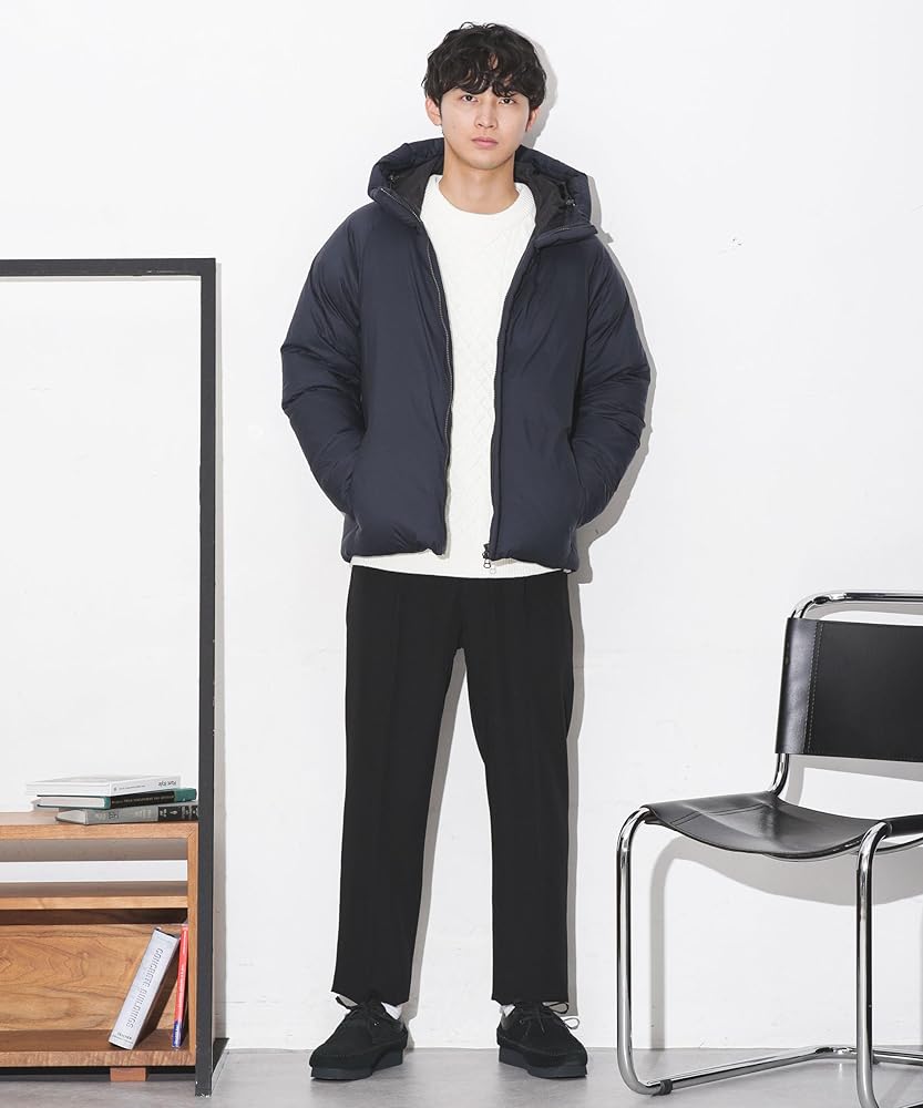 Amazon | [ナノ・ユニバース] 河田フェザーアーバンダウンジャケット L