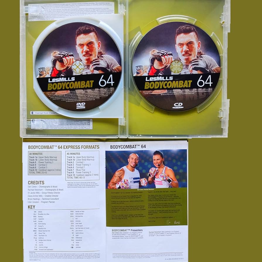 Amazon.co.jp: ボディコンバット 64 CD DVD LESMILLS BODYCOMBAT