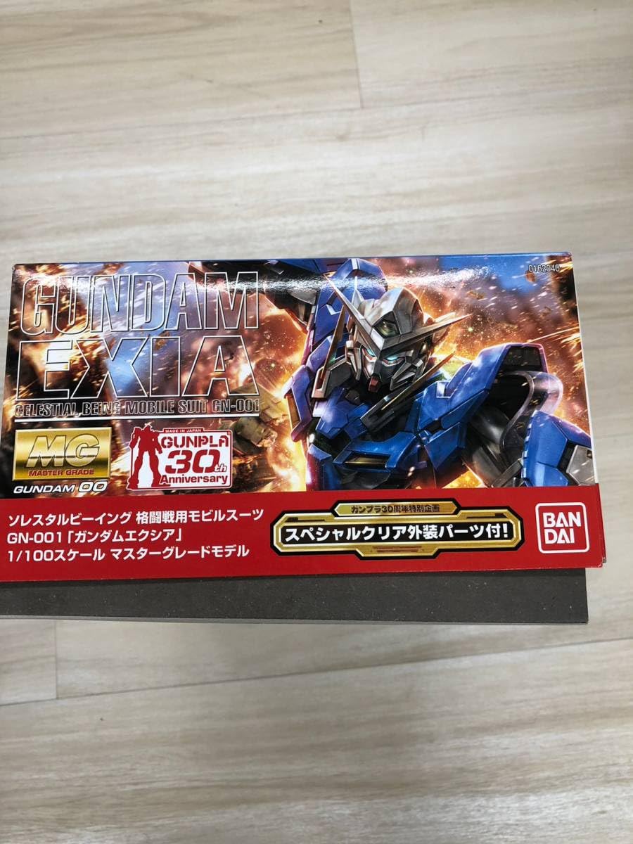 MG ガンダム エクシア 30th スペシャルクリア外装パーツ付き MG